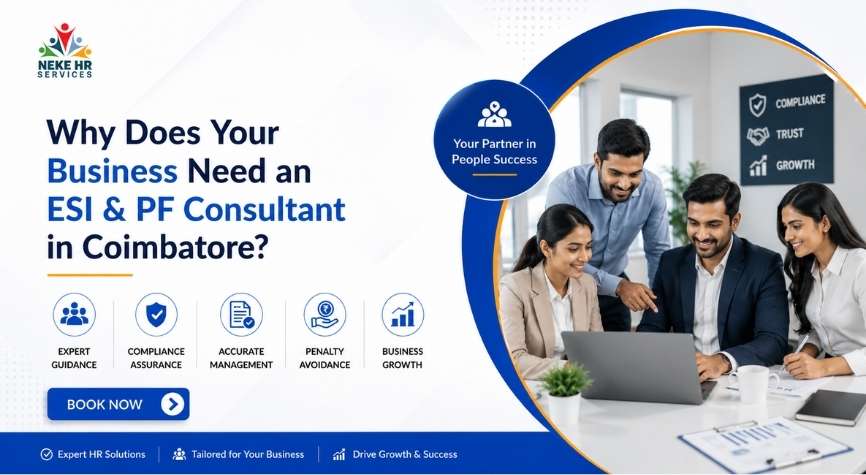 Why Does Your Business Need an ESI & PF Consultant in Coimbatore?